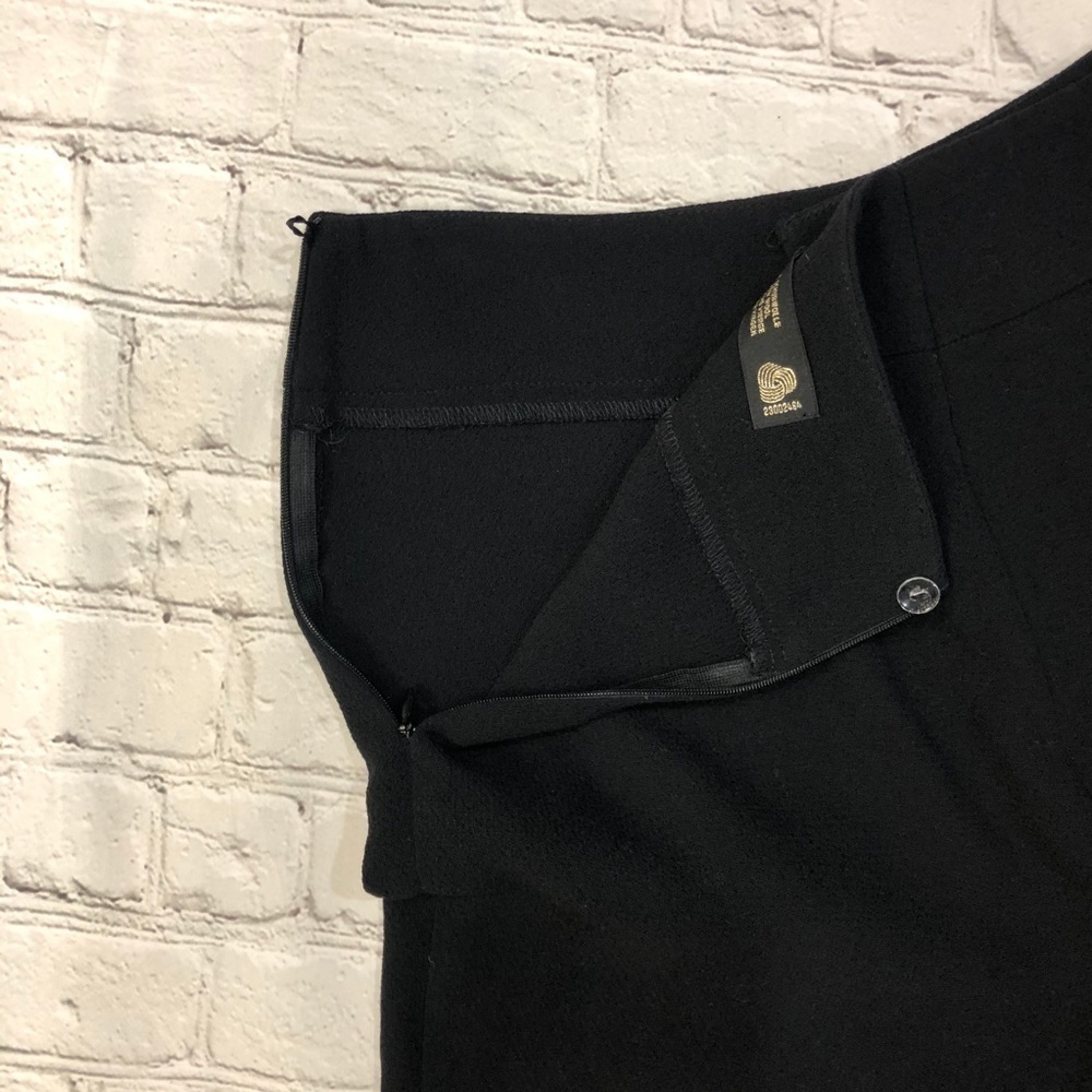 Escada New Pure Wool Dress Pants Black Size 38 Trousers - Picture 10 of 13